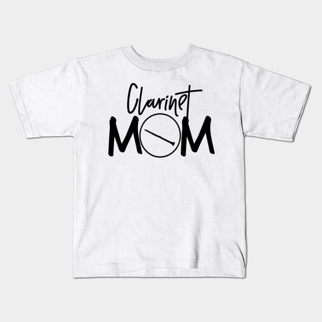 Marching Band - Funny Clarinet Mom Gift Kids T-Shirt by DnB